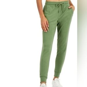 NWT Ideology Off Duty Fleece Jogger Pants Green XXL